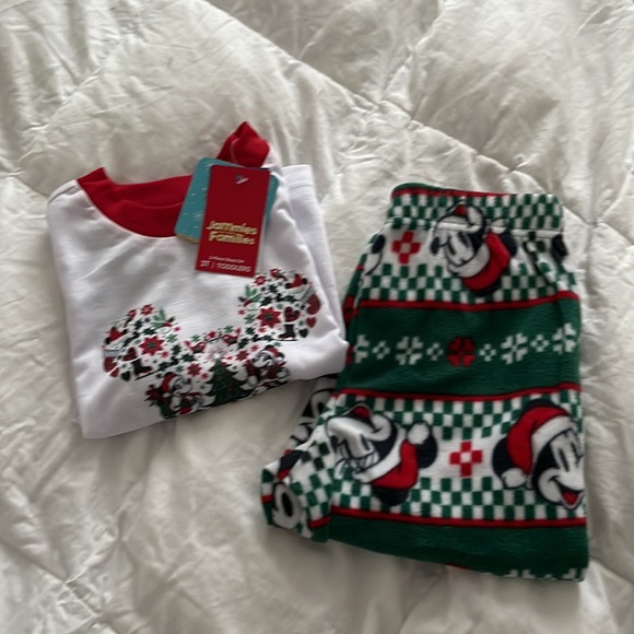 Mickey Mouse Christmas Jammies | 3T | Family Matching - Picture 2 of 2